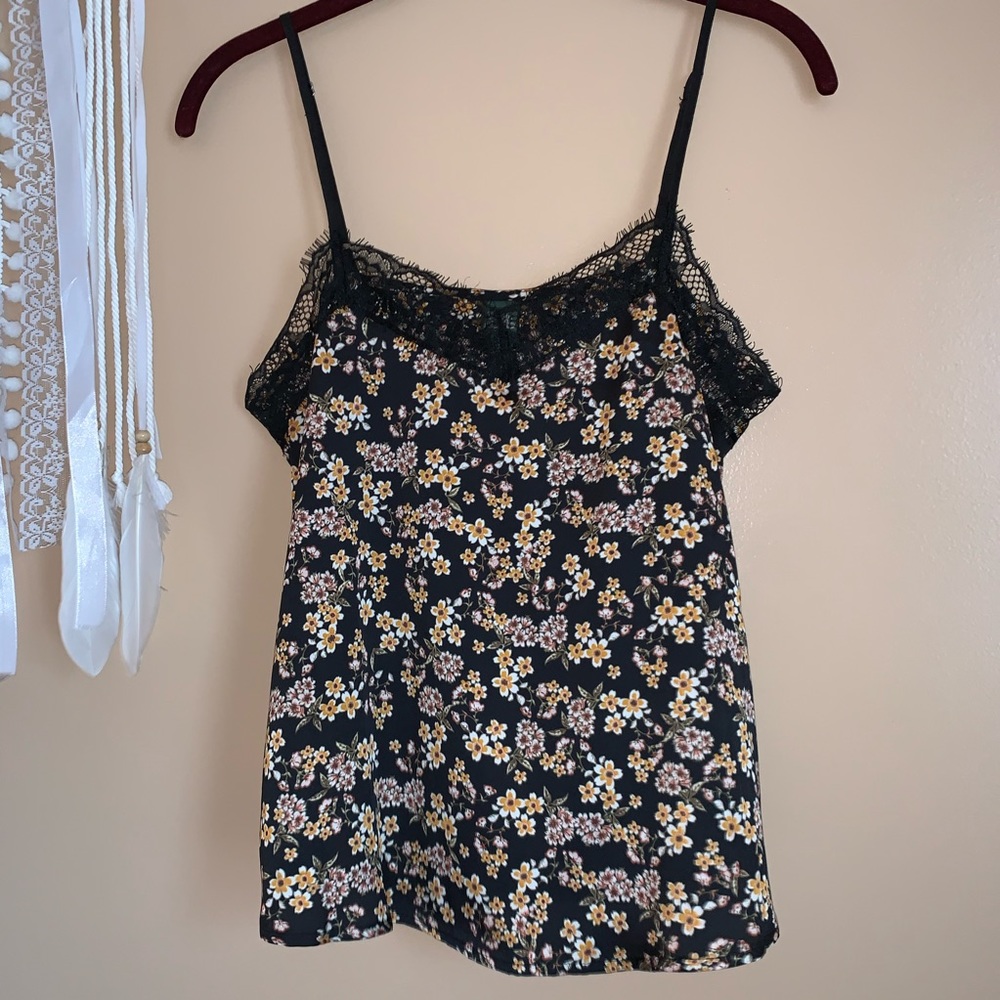 wild fable floral tank 💐